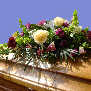 Cherished Memories Casket Spray